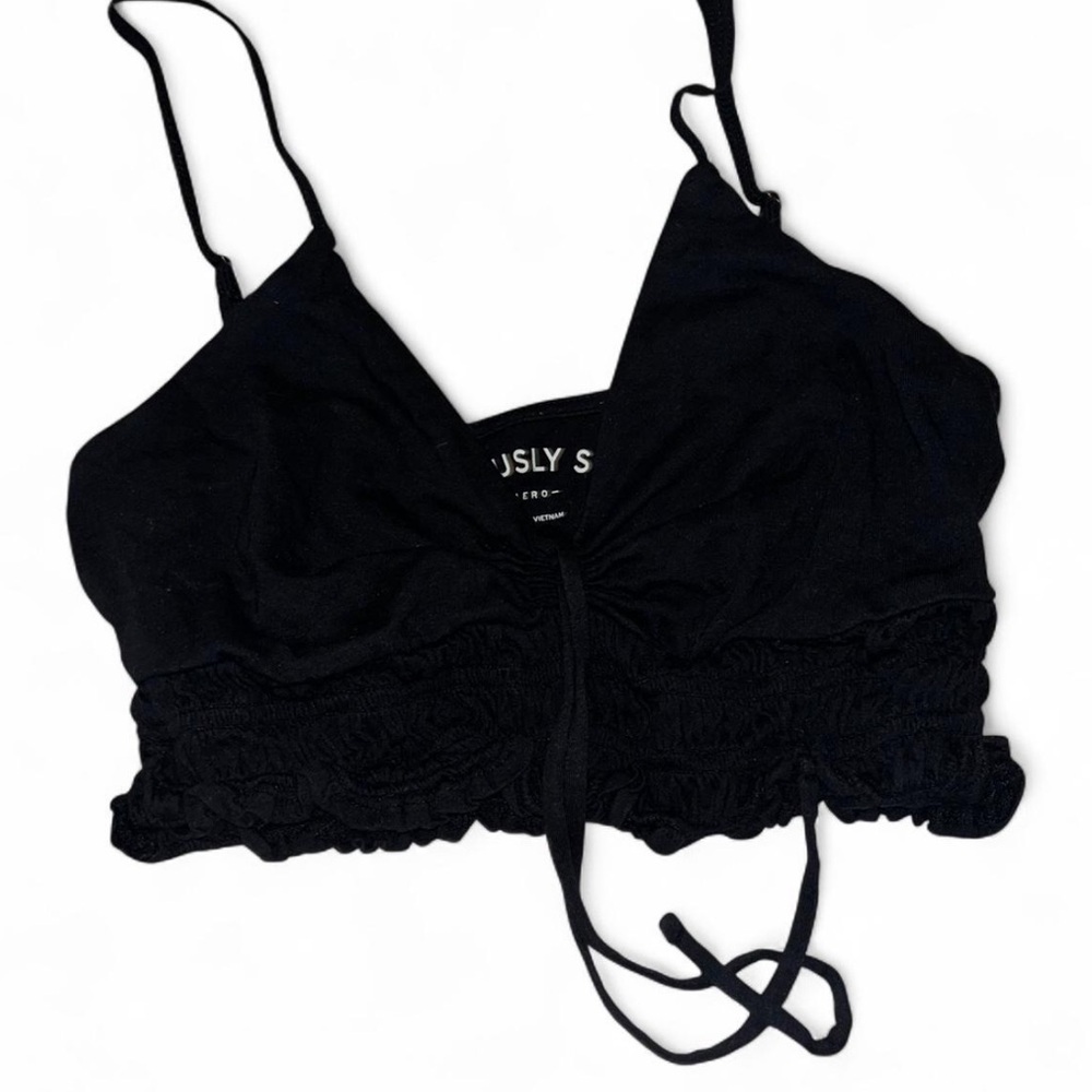 Aeropostale Black Crop Top